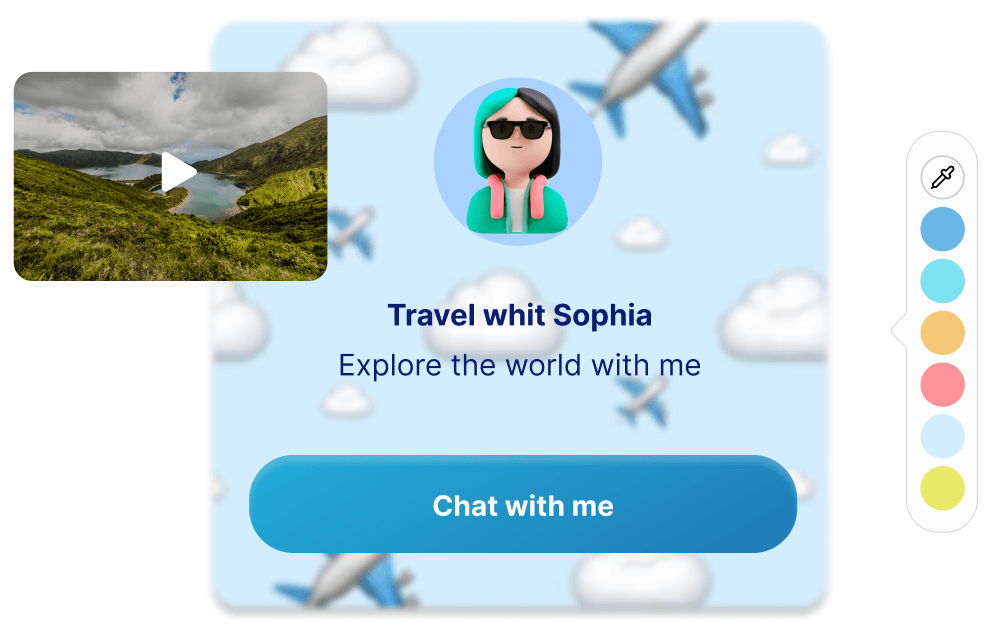 Illustrazione di una ragazza che invia messaggi